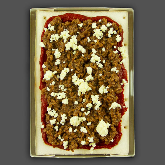 Moroccan lamb ready-made frozen pizza, post workout meals