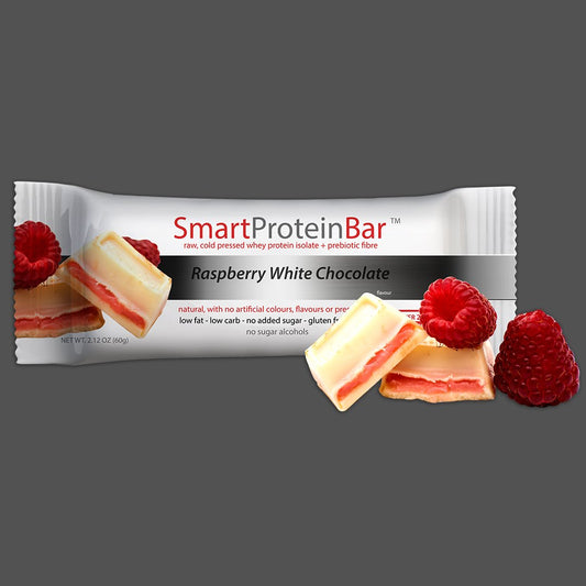 Raspberry White Choc Bar